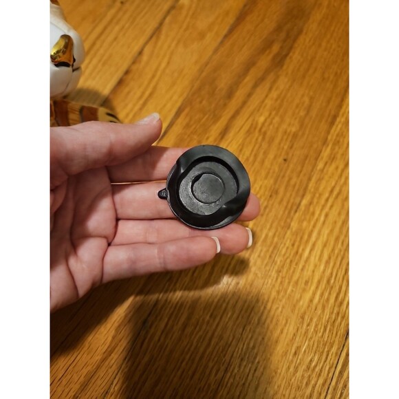 Vintage Artesania Rinconada Style Gold Tiger Ceramic Coin Bank Figurine - Picture 10 of 11